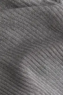 Top scintillant en viscose - Gris — photo 5