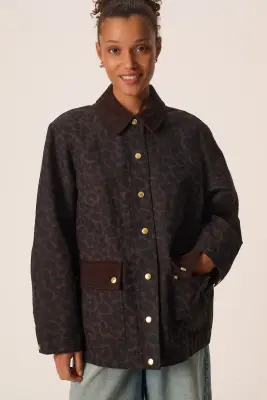 Manteau Yolanda Leopard — photo 3