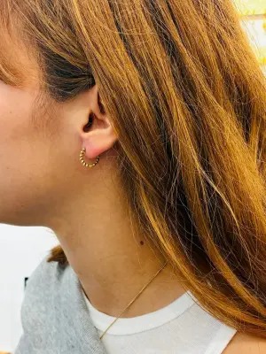 Boucles d'oreilles Birma Blanc — photo 5