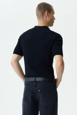 Polo Slim Fit - Noir — photo 4