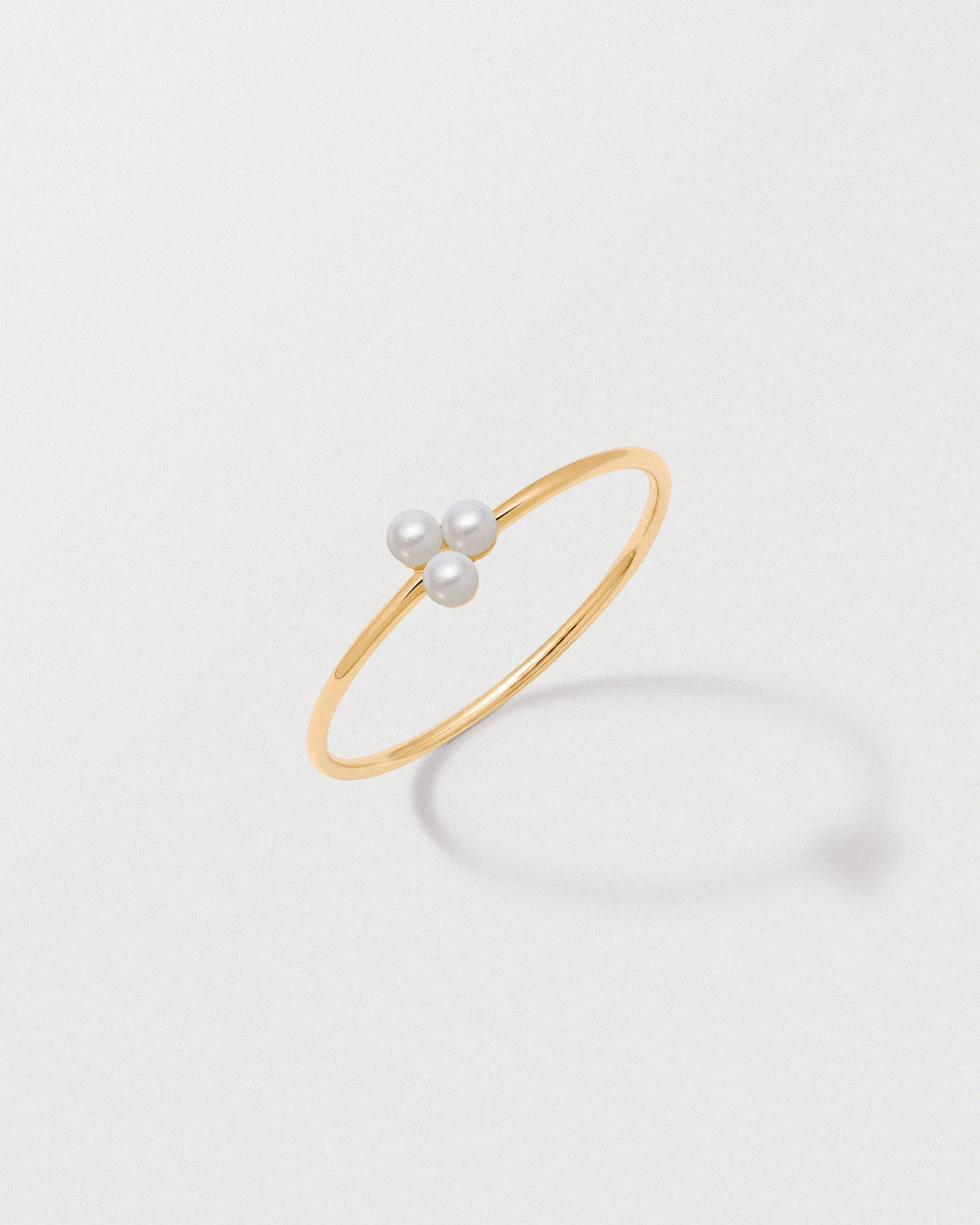 BAGUE PERLA - Or jaune 18 carats