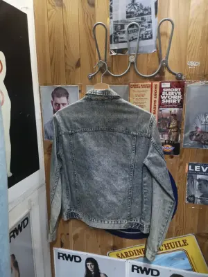 Veste en jean MOTO bleue — photo 4