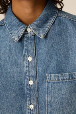 Chemise Lazare Mid Stone — photo 4