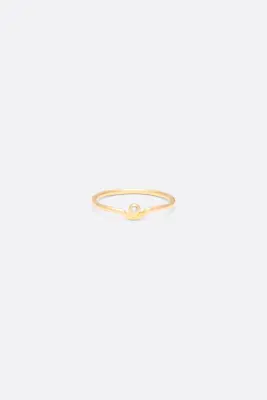 BAGUE DIANE, DIAMANT - Or rose 18 carats — photo 1