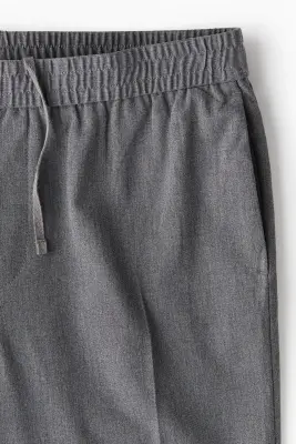 Pantalon chic Slim Fit - Gris foncé — photo 2