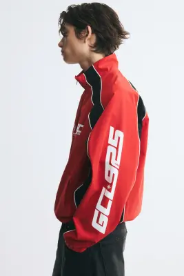 Veste de survêtement - Rouge/Glacier Control — photo 5