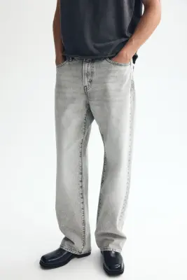 Relaxed Jeans - Gris denim clair — photo 2