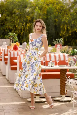 Aura Midi Dress — photo 5