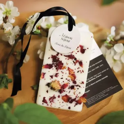 Carte florale parfumée à la Rose — photo 3