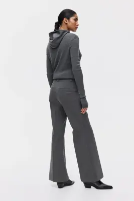 Pantalon chic - Gris chiné — photo 3