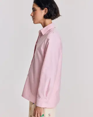 Chemise Liseron rose dragé — photo 8