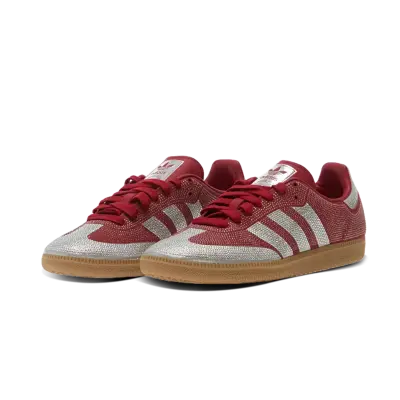 Adidas Samba OG W Team Victory Red Silver Metallic — photo 2