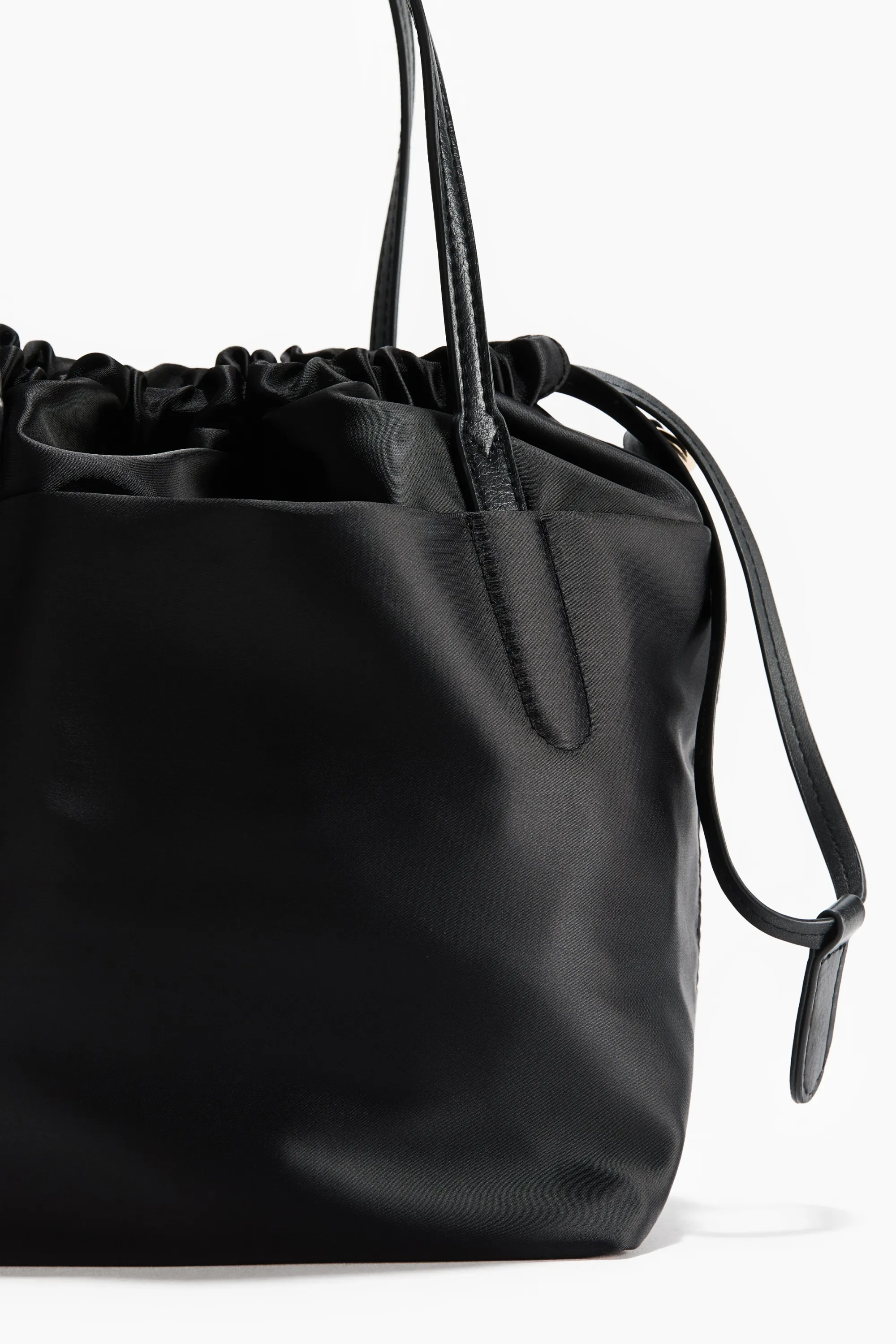 Sac seau crossbody - Noir