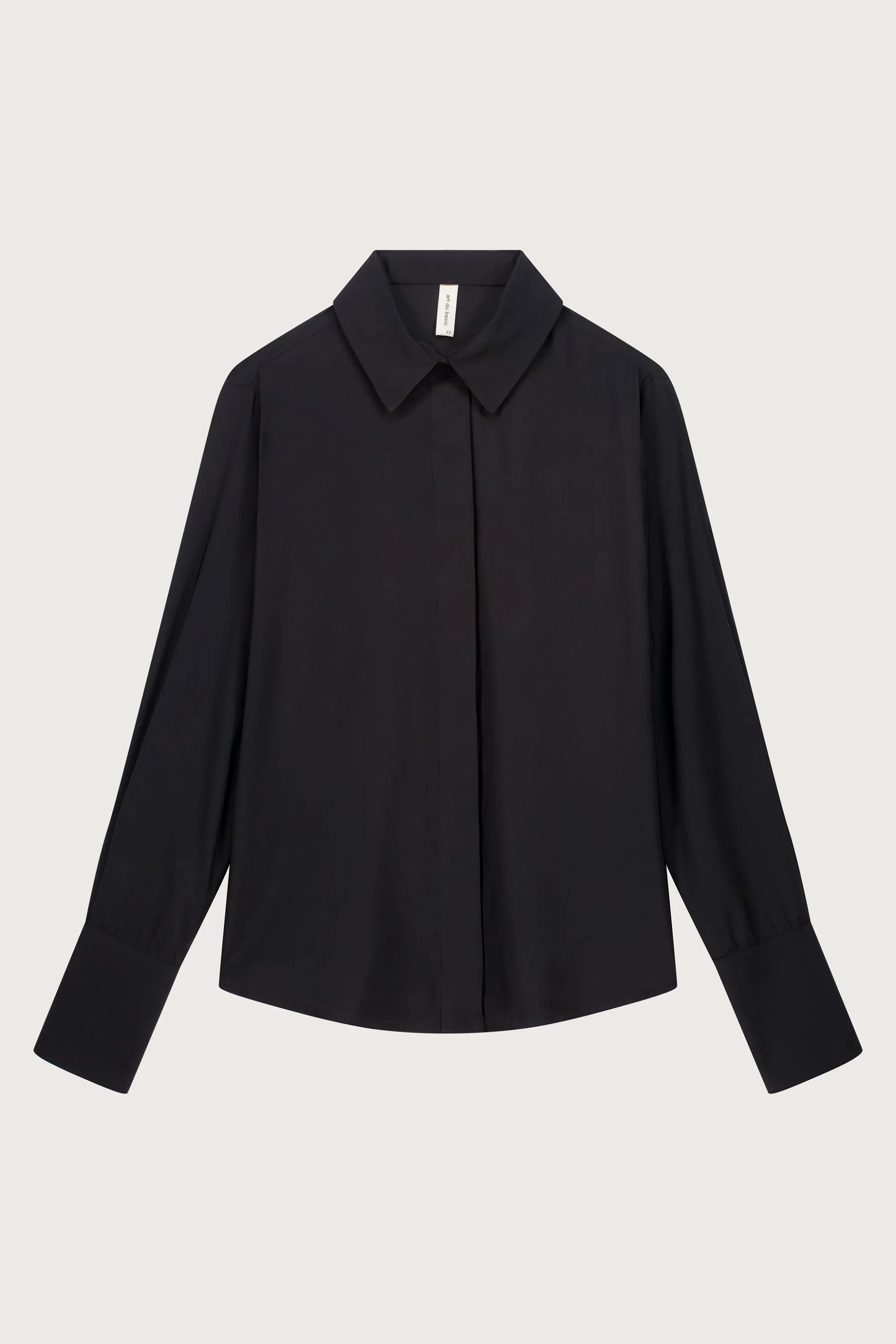 CHEMISE AJUSTÉE EN ENVERS SATIN