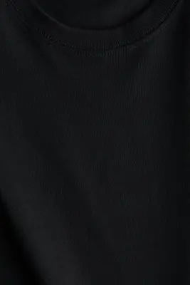 T-shirt boxy - Noir — photo 4