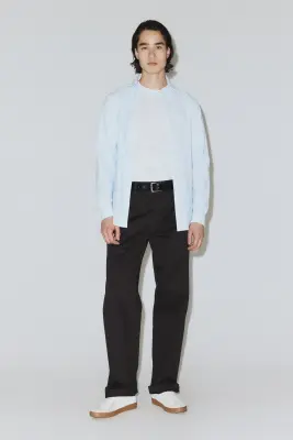 Chemise Cooling Four-way Stretch Slim Fit - Bleu clair — photo 1