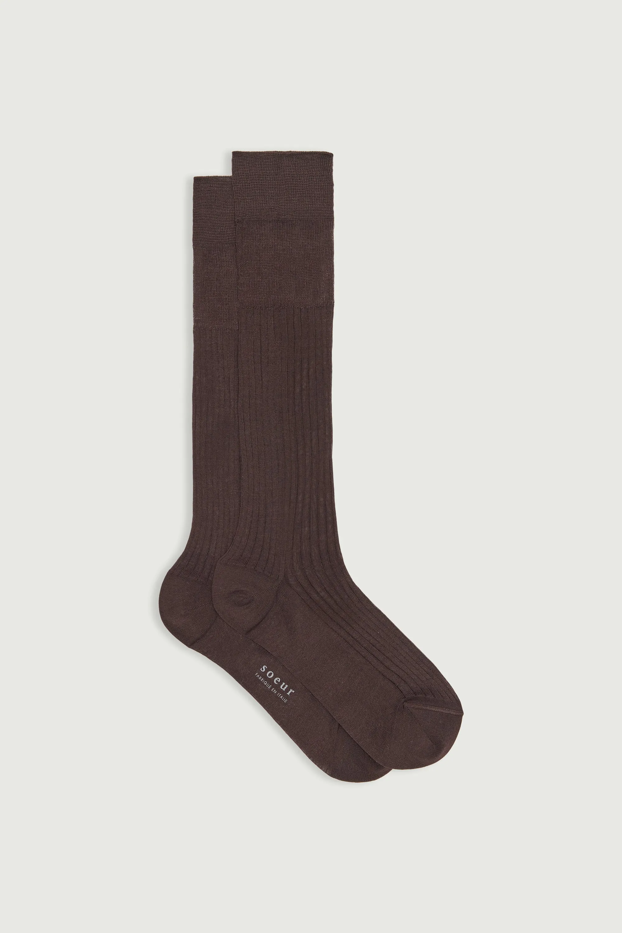 CHAUSSETTES BACH MARRON