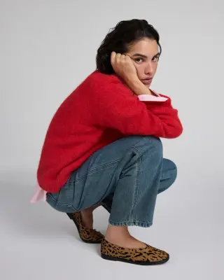Pull Doudou rouge — photo 5