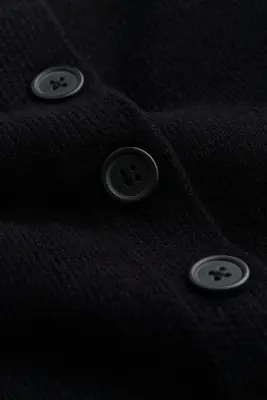 Gilet en viscose mélangée - Noir — photo 3