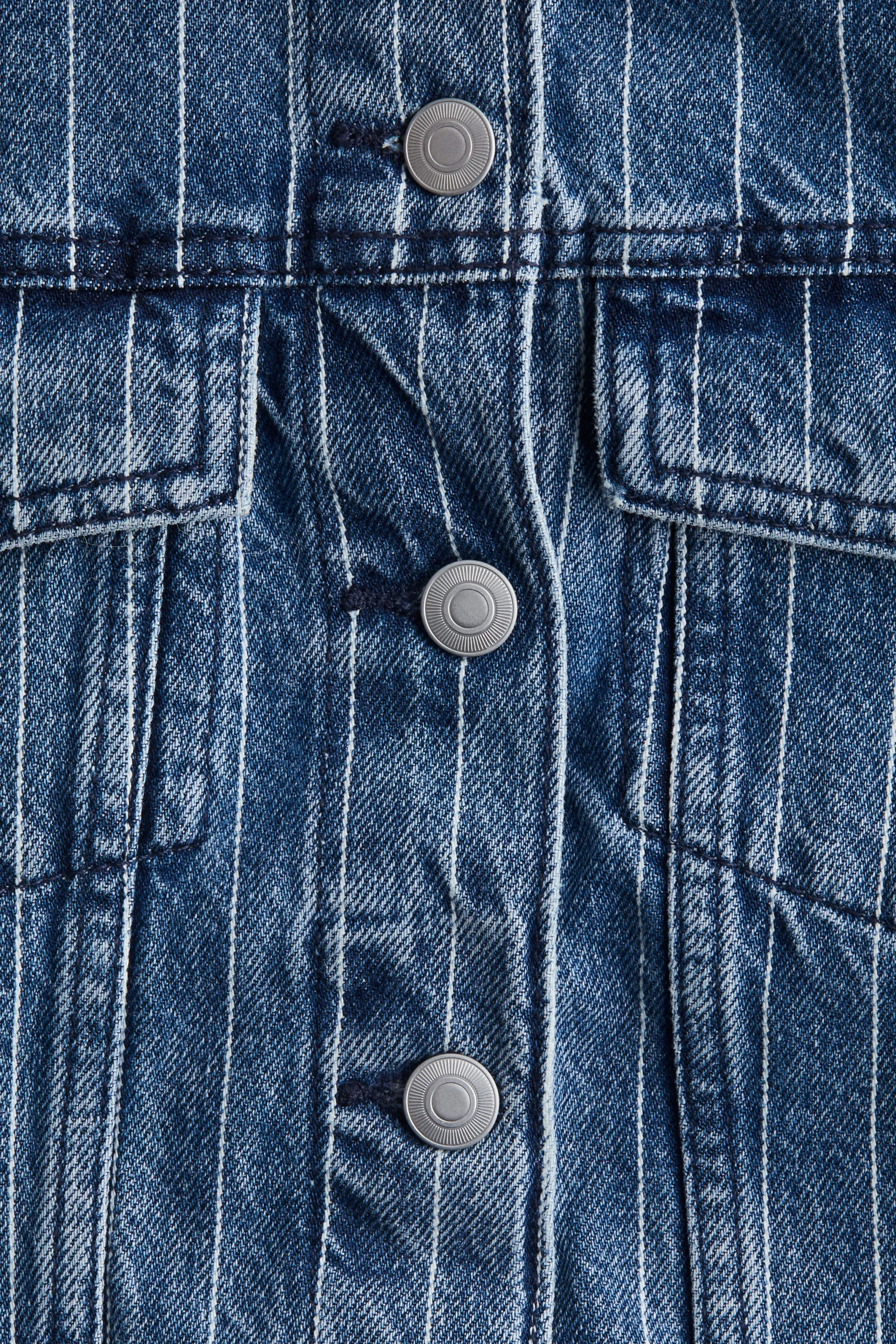 Veste en denim - Bleu denim/rayures tennis