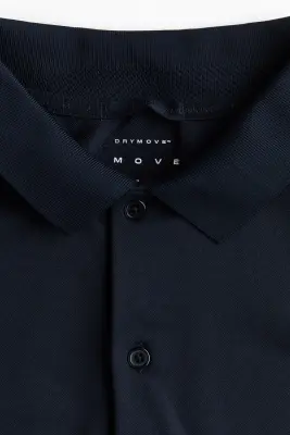 T-shirt de tennis Regular Fit DryMove™ - Bleu marine — photo 5