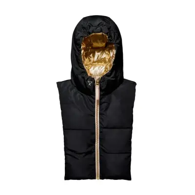 Capuche doudoune amovible dorée et noire – Fudoon — photo 3
