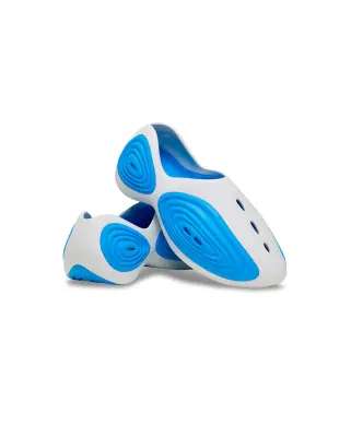 Crocs Ripple Clog White Blue by Steven Smith — photo 3