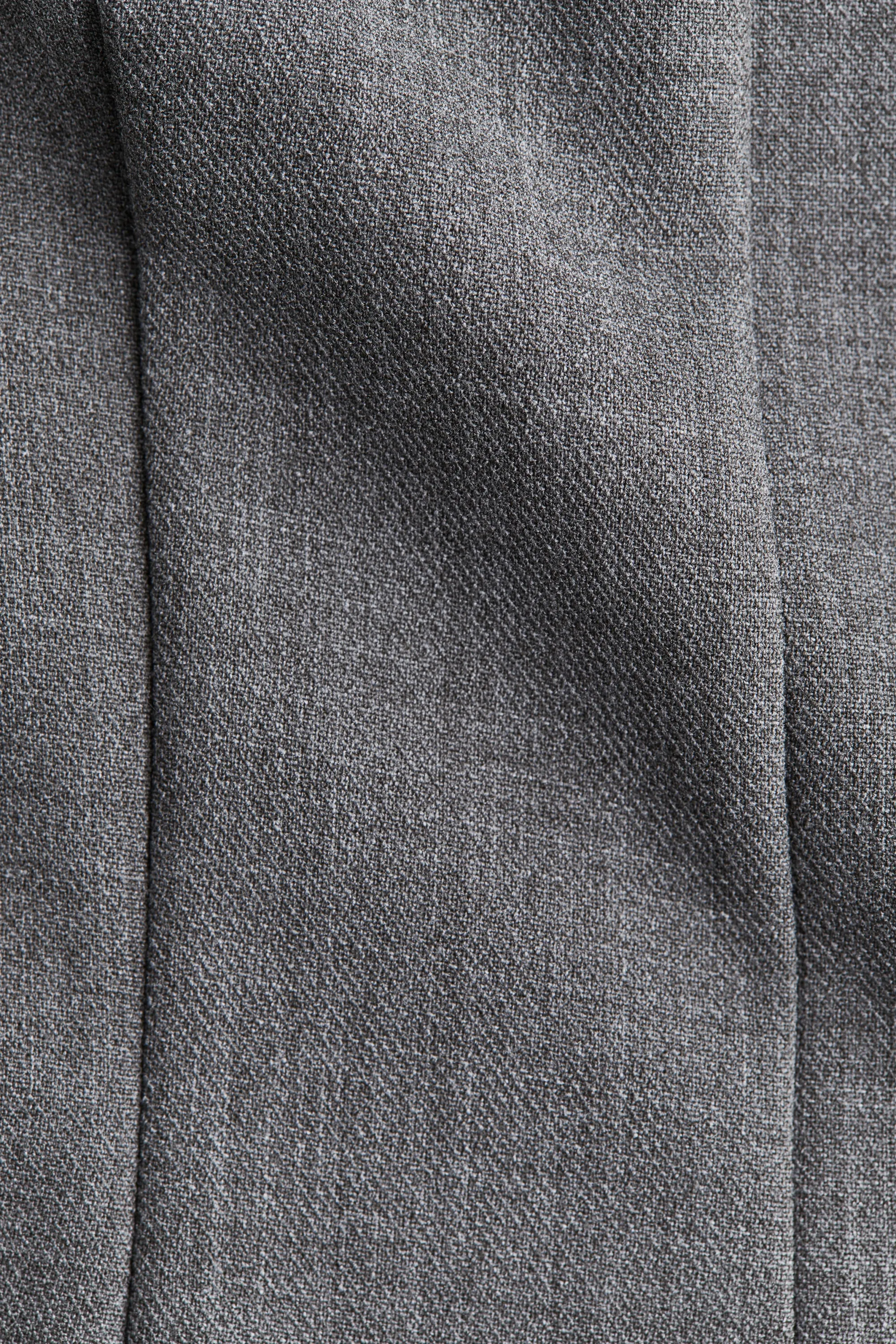 Top péplum - Gris