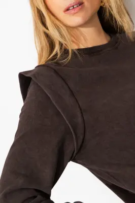 Robe sweat-shirt Femme — photo 5