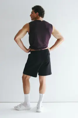 Short de sport en scuba DryMove™ - Noir — photo 2