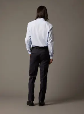 Pantalon de costume Laslo Navy/White — photo 5