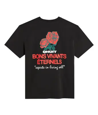 Qhuit – Tee CLD Roses Black — photo 2