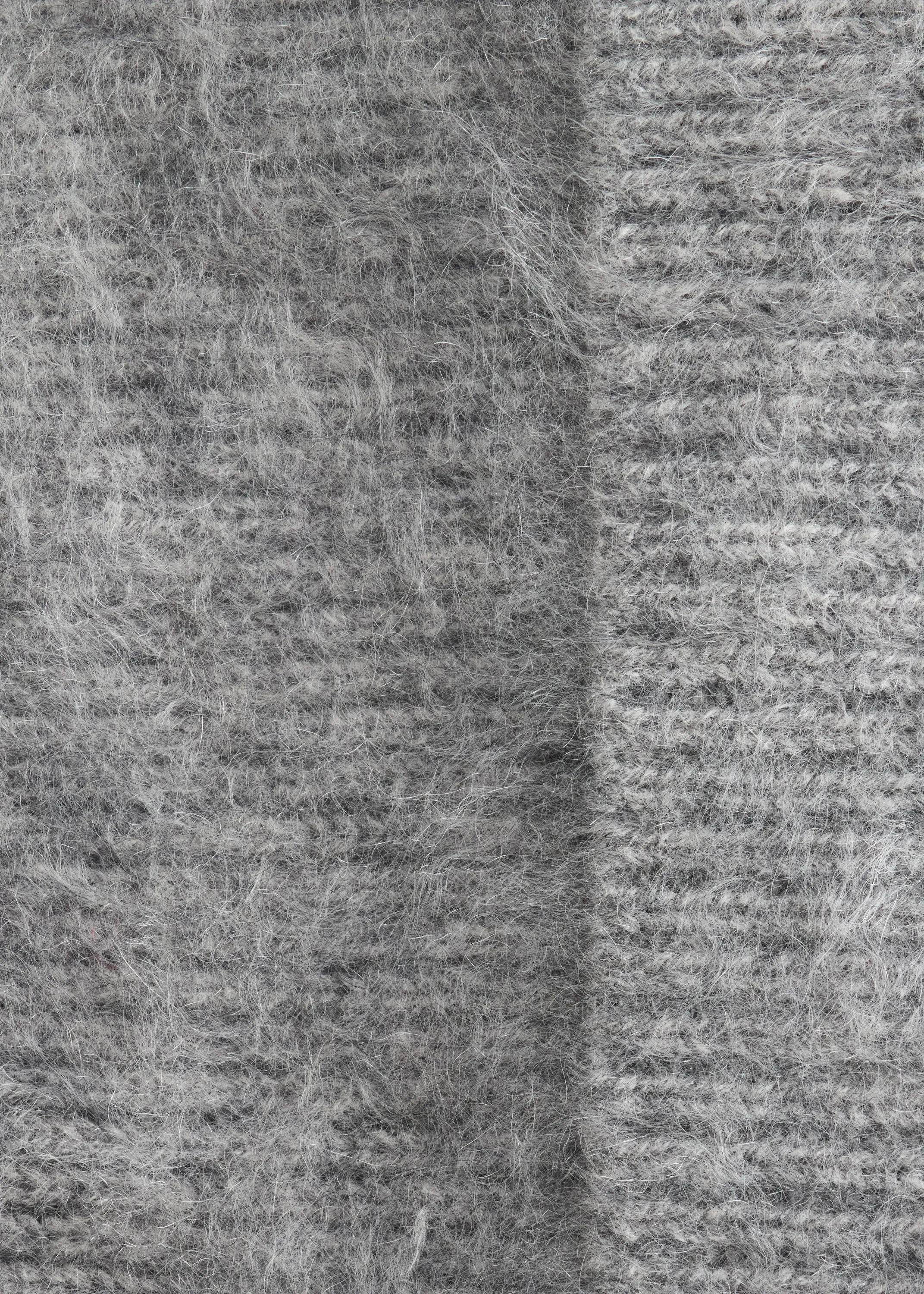 Bonnet en cachemire brossé - Gris