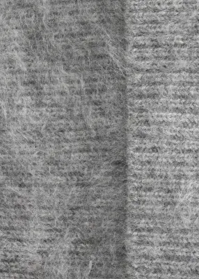 Bonnet en cachemire brossé - Gris — photo 1