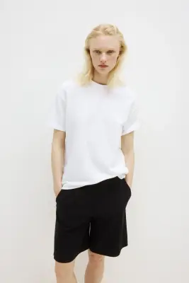 T-shirt Cooling Relaxed Fit - Blanc — photo 1