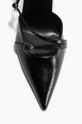 Escarpins à bride arrière - Noir — photo 1