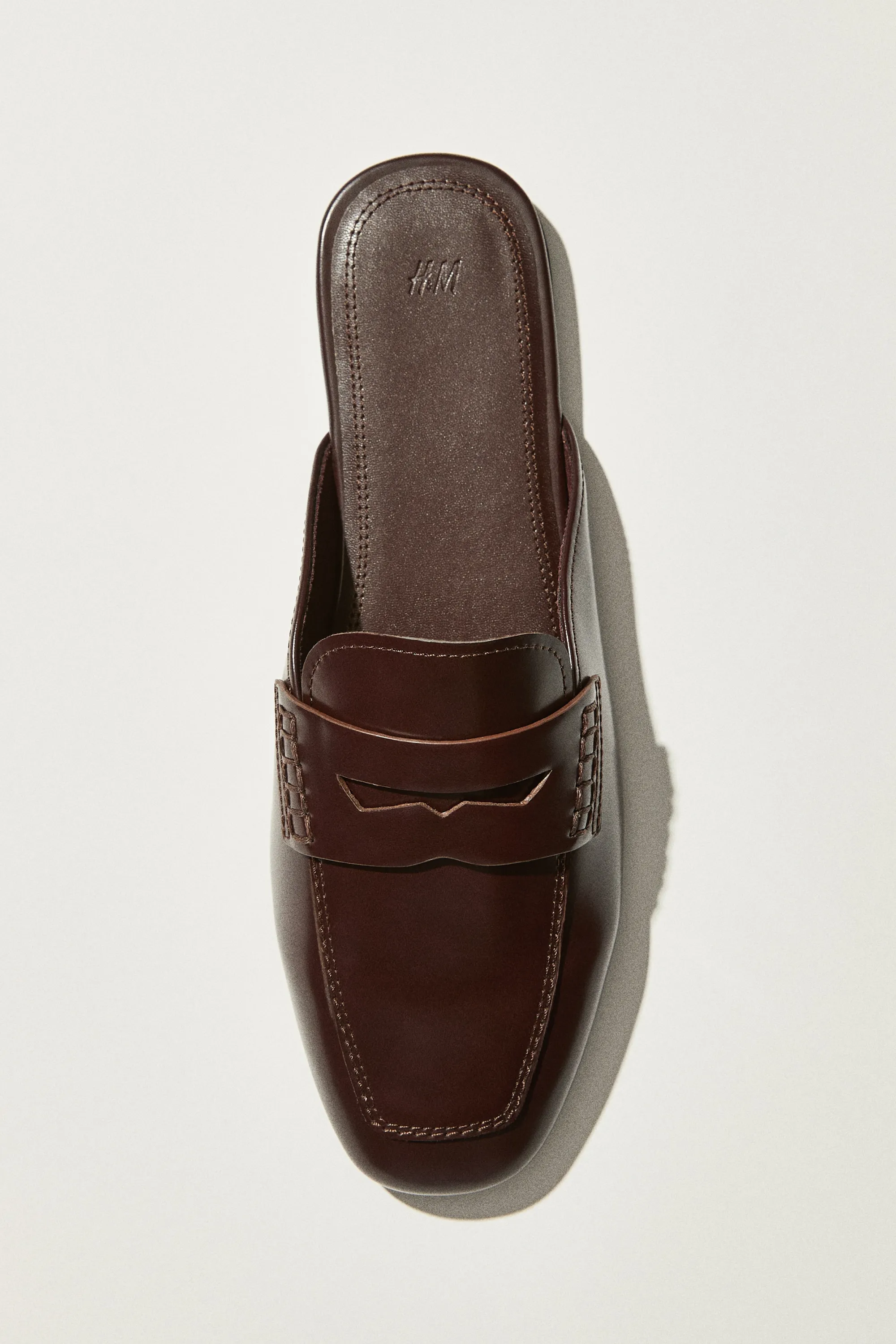Mules mocassins - Bordeaux