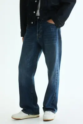 Loose Jeans - Bleu denim — photo 2