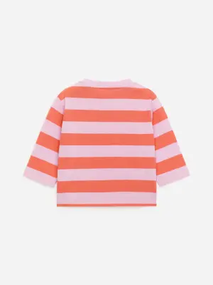 Top à manches longues - Rose/Mauve — photo 1
