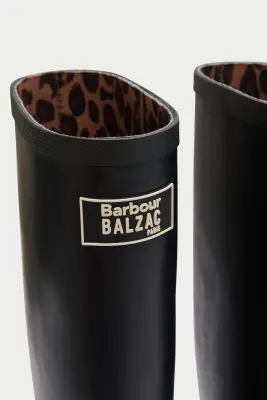 Bottes Emilia noir Barbour x Balzac Paris — photo 3