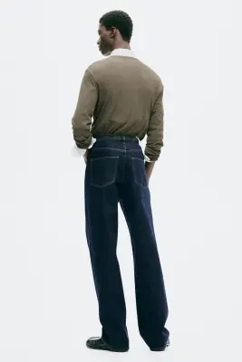 Straight Regular Jeans - Bleu denim foncé — photo 2