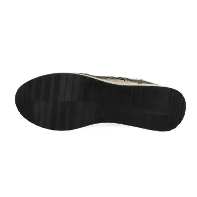 Baskets Remonte D1G00-90 Bronze - Cuir Lacets Zip Grande Pointure Femme — photo 4