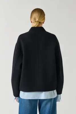 MANTEAU WINDSOR DEEP NAVY — photo 3