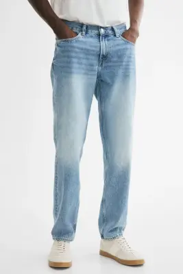 Slim Jeans - Bleu denim clair — photo 1