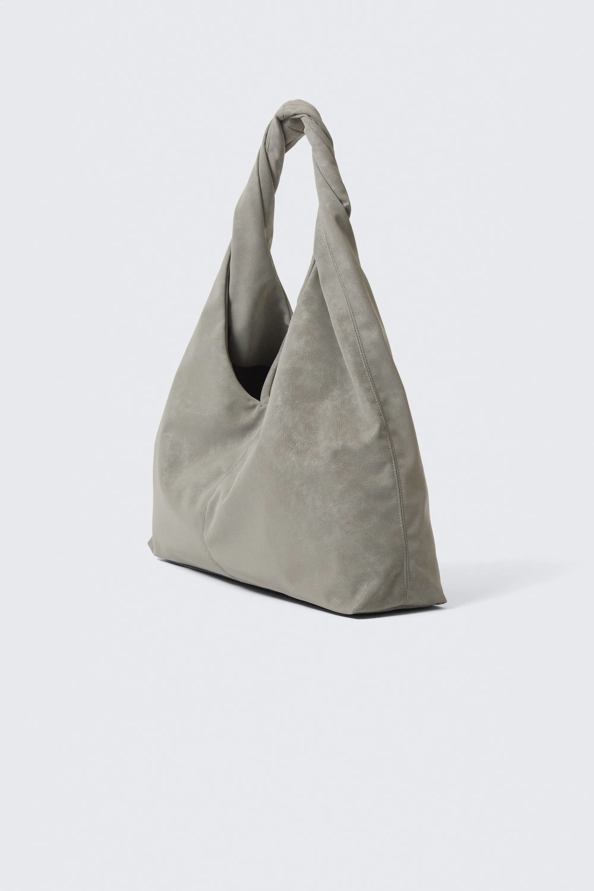 SAC PORTÉ ÉPAULE SOUPLE - Gris cendré