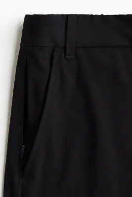 Short chino Four-way Stretch Loose Fit - Noir — photo 1