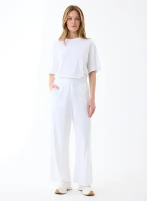 Pantalon en coton organique et modal