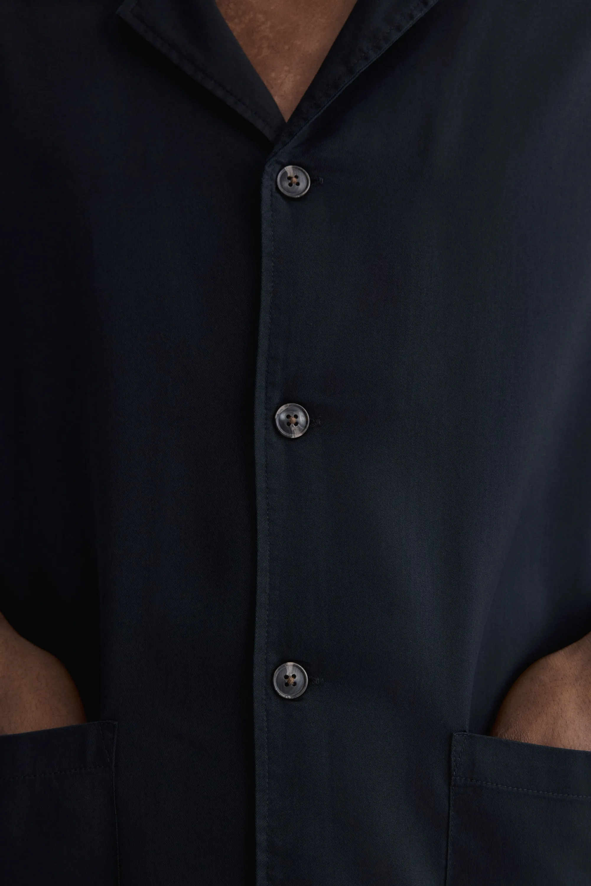 Relaxed Fit Resort shirt - Noir