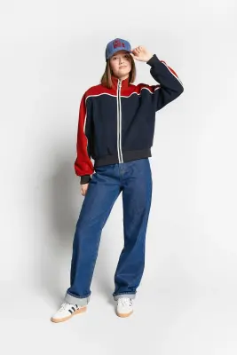 Indee – Veste polaire Waffle Navy — photo 3