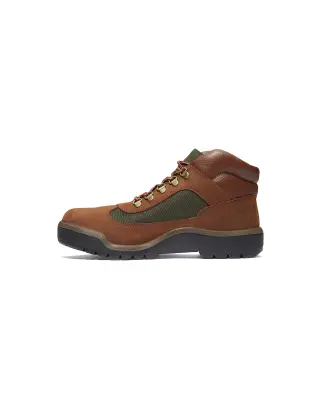 Field Boot Mid Lace Up Waterproof Boot Chocolate Homme — photo 3